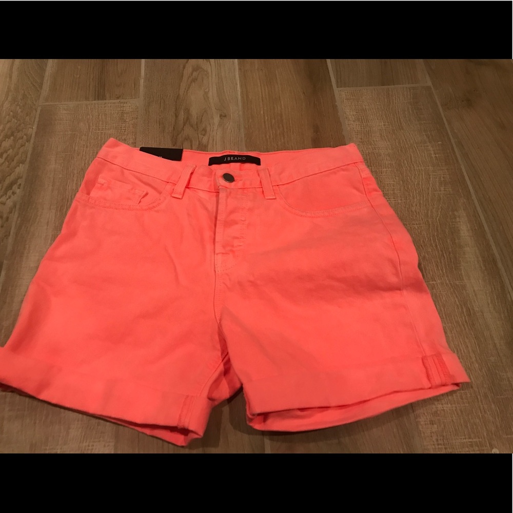 J Brand Kennedy Shorts Size 24 in Flamingo